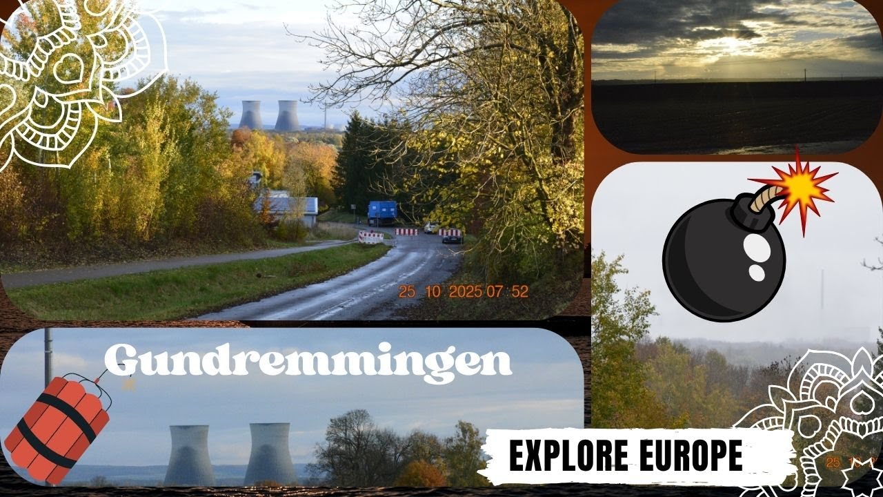 📍 Gundremmingen #günzburg #bawaria #kraftwerk