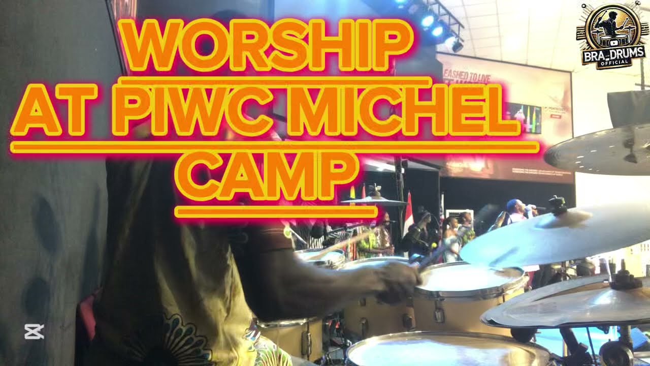 DrumCam Session 🎶 | Powerful Worship Medley at PIWC Michel Camp ✝️🔥