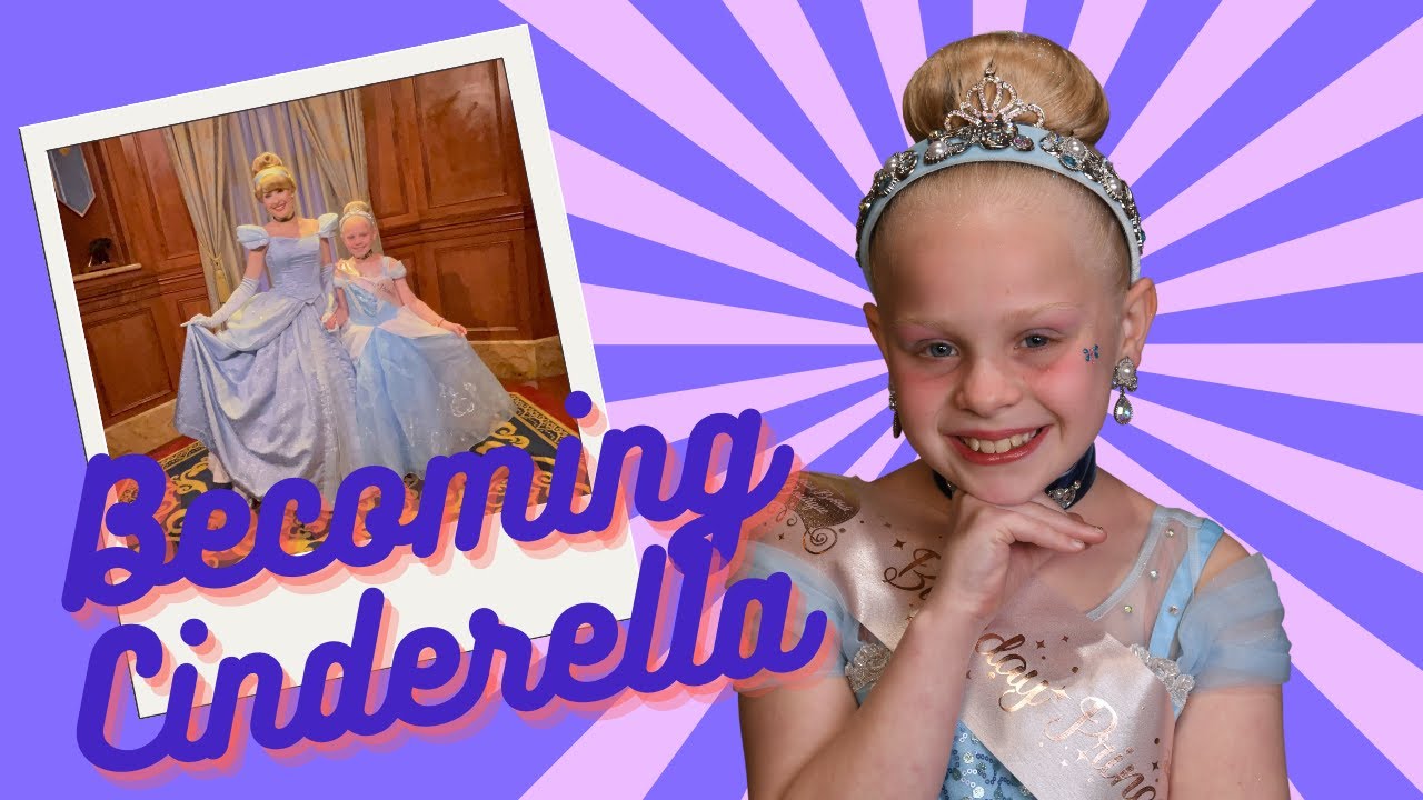 Bibbidi Bobbidi Boutique - Becoming Cinderella for the day and a meet and greet with the real one.