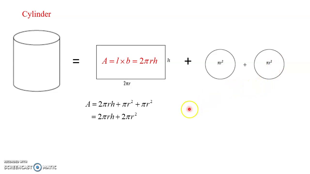 Topic 2 Space and Shape : Volume and Area of Hexagonal Prisms and Cylinders