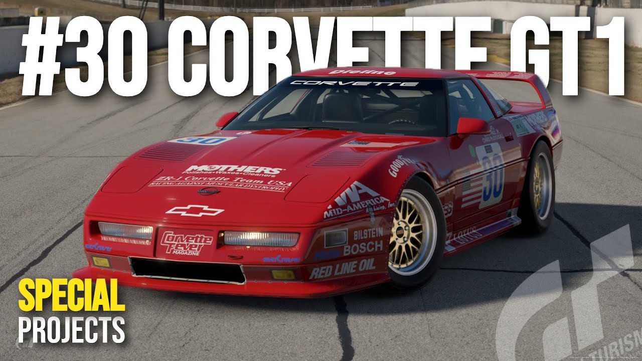 GT7 | #30 Chevrolet Corvette C4 GT1 Tune Setup | Специальные проекты | Doug Rippie Motorsports