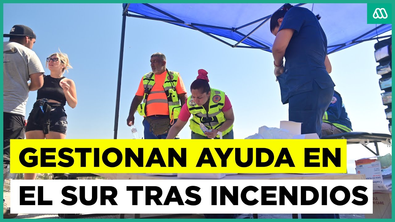 Gestionan ayudas en zonas afectadas por el incendio
