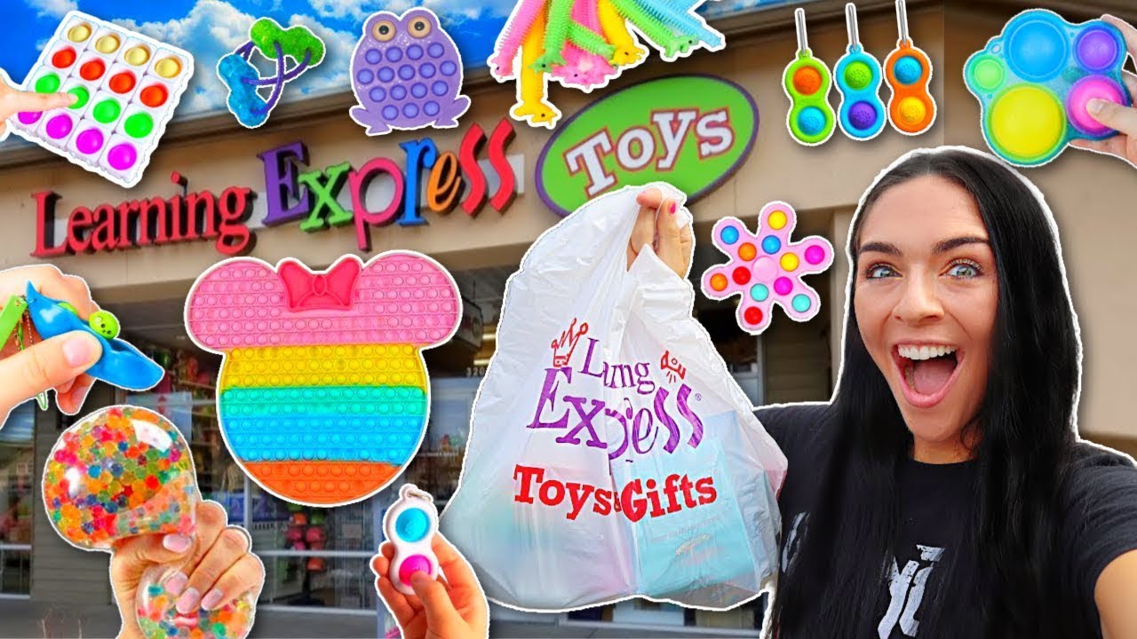 Fidget Toy Shopping at Learning Express!🤑💰*Extreme NO BUDGET Challenge*