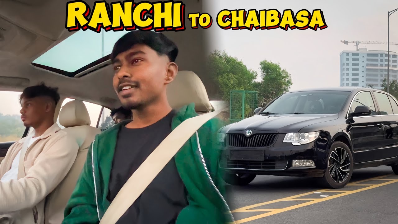 Finally Car Leke chal Diye Ranchi to Chaibasa / Larx Or swordxn ke Sath Nikl gya Puri