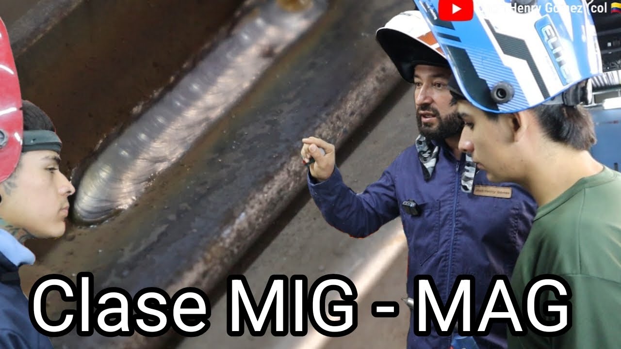 CLASE DE SOLDADURA MIG MAG, TIPOS DE GAS, CALIBRACIÓN, Y PRUEBAS PRACTICAS PARA PRINCIPIANTES