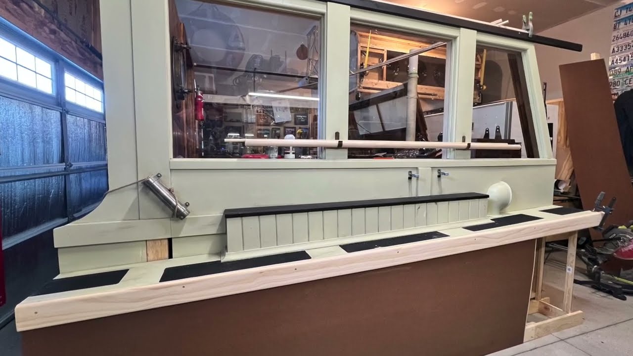Orca Replica Progress #3, JAWS boat