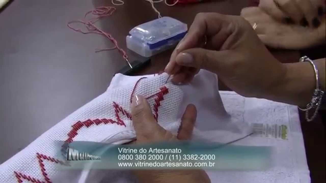 Mulher.com 16/12/2014 - Ponto Reto por Leila Jacob - Parte 1/2