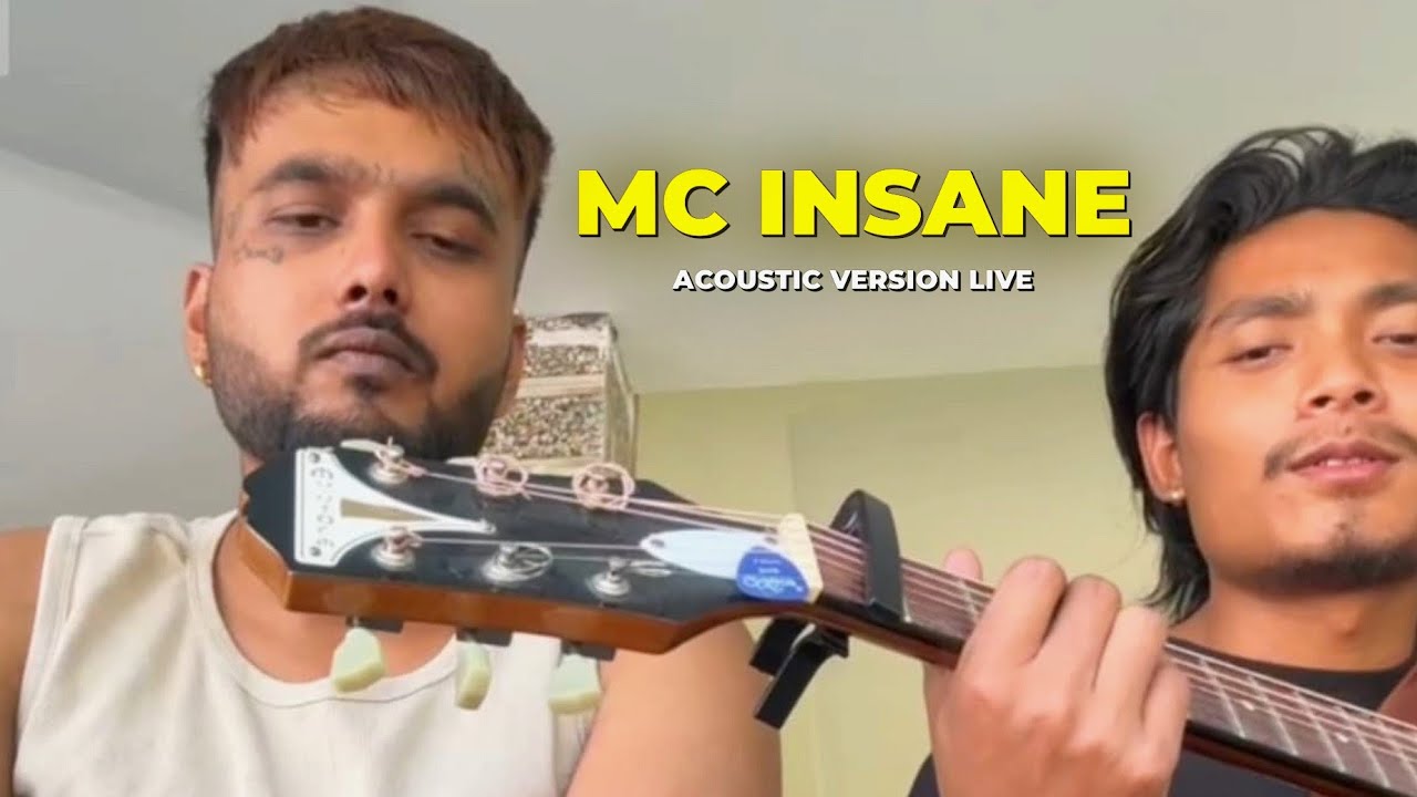 Mc Insane Acoustic Version Full Instagram Live | Acoustic Freestyle | Full Inst Live |@MCINSANE666  