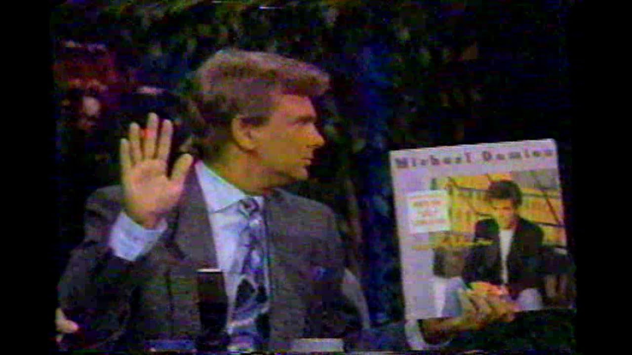 1989 CBS Late Show Michael Damian Performs & Interview Clip