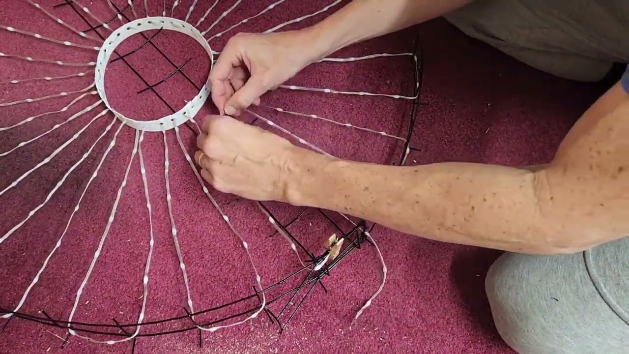 Seed Spinners (2023) - Attaching lights