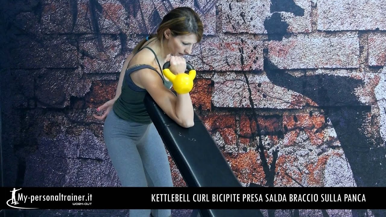 Braccia Workout con Kettlebell
