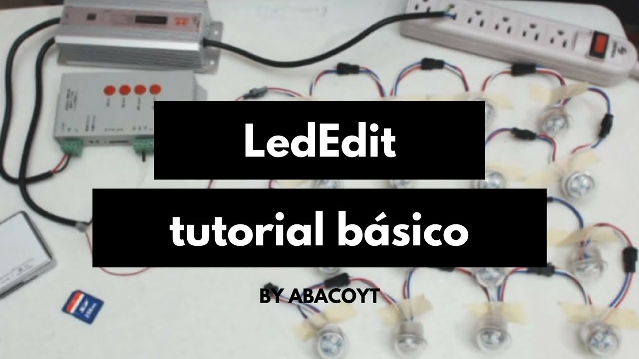 Tutorial básico de LedEdit