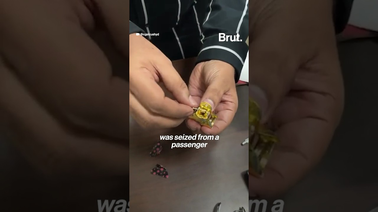 These gold smugglers got full marks for creativity, but still landed in hot water&hellip;