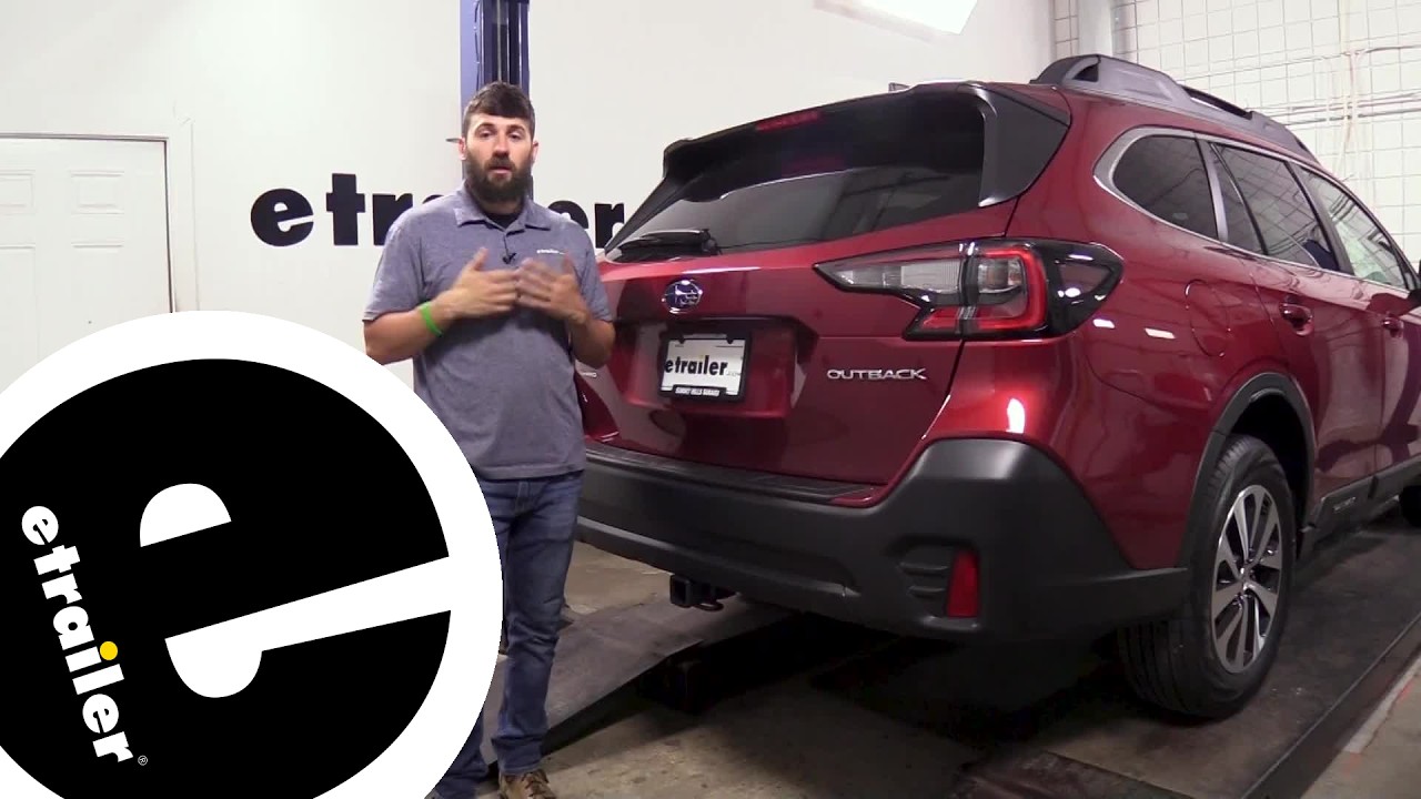 Installation: etrailer Trailer Hitch Receiver on a 2022 Subaru Outback Wagon
