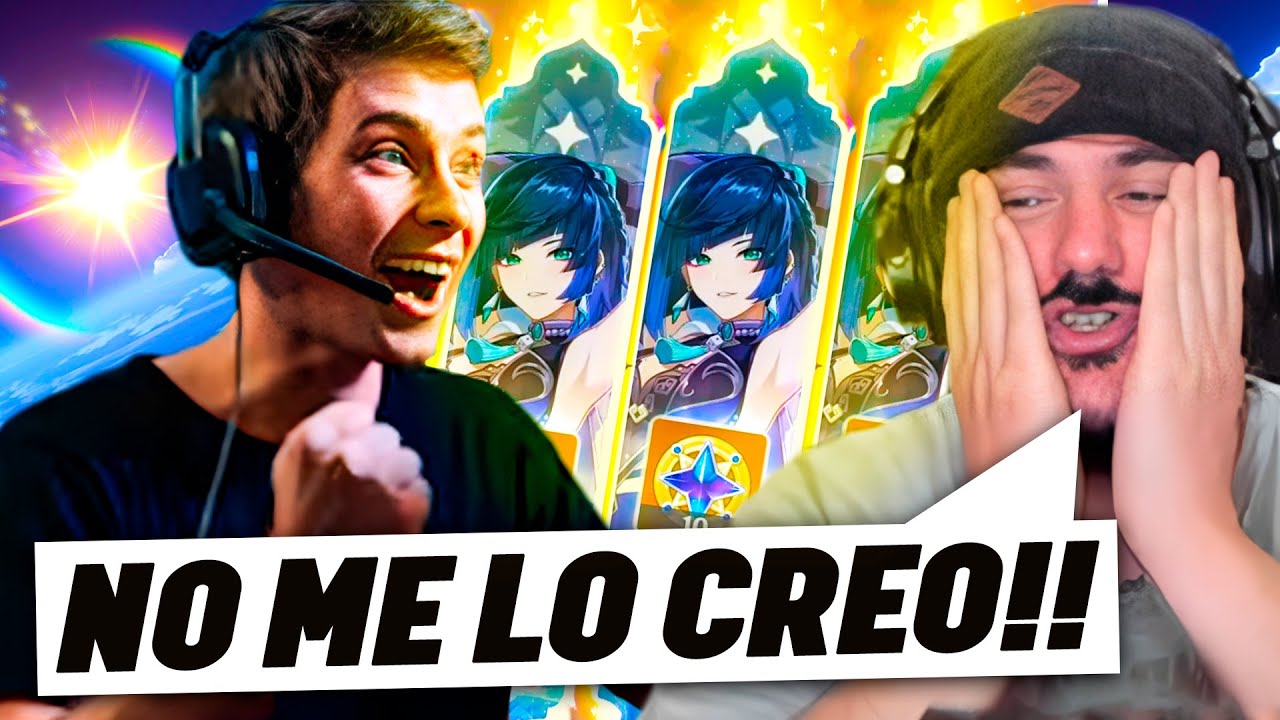 ¡NUNCA HABIA VISTO A ALGUIEN CON TANTA SUERTE! 😱 - Genshin Impact
