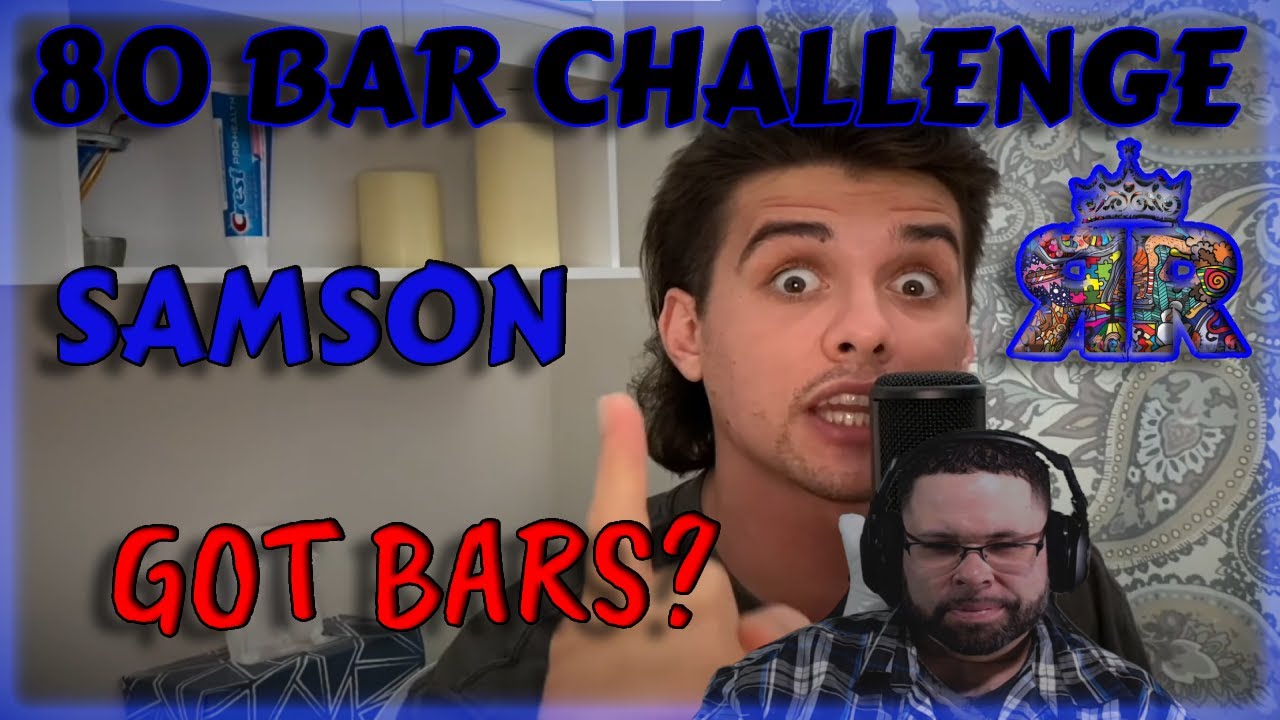 First time hearing Samson- Redman 80 Bar challenge(Rob Reacts)