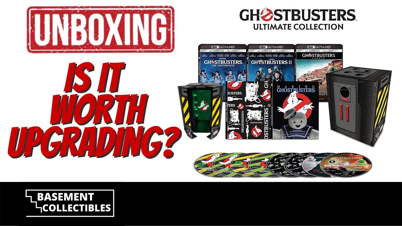 GHOSTBUSTERS ULTIMATE COLLECTION - UNBOXING! IS IT WORTH IT?