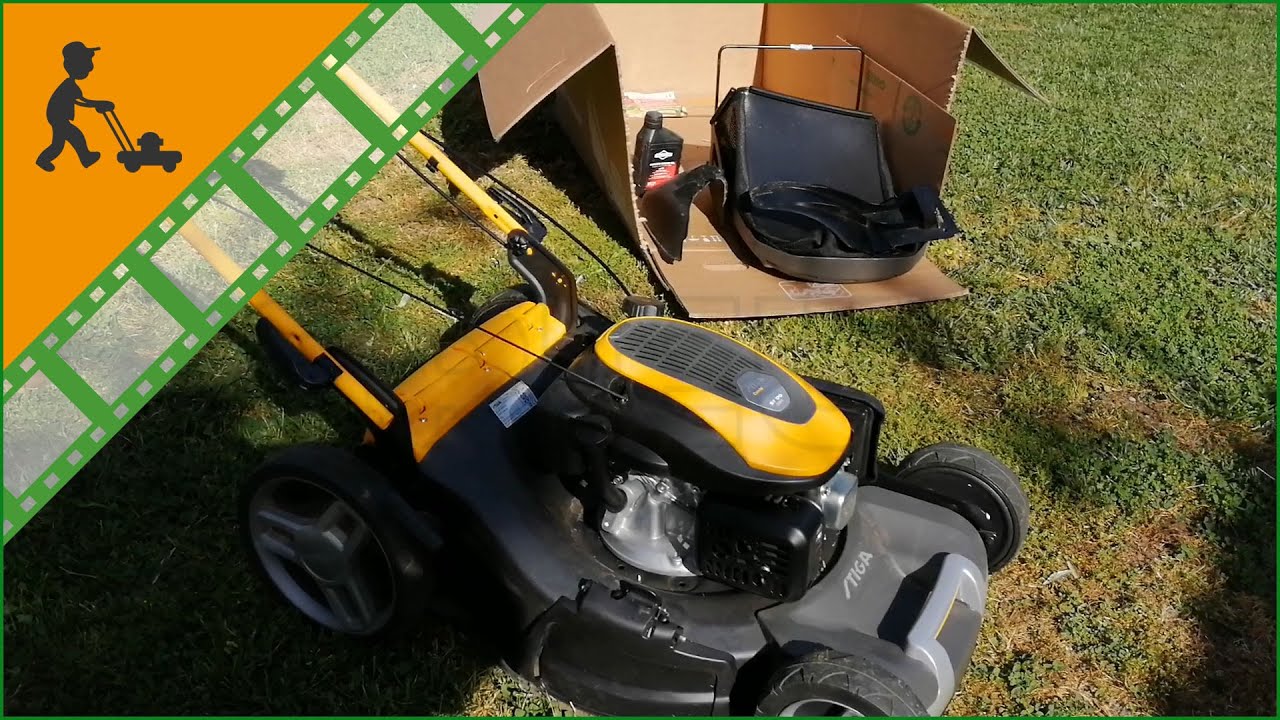 Rasaerba trazionato a scoppio Stiga Combi 55 SQ - motore ST 170 OHV