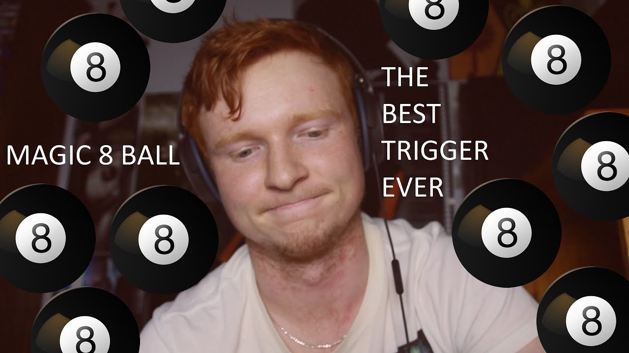 ASMR | The magic 8 ball makes good sounds...