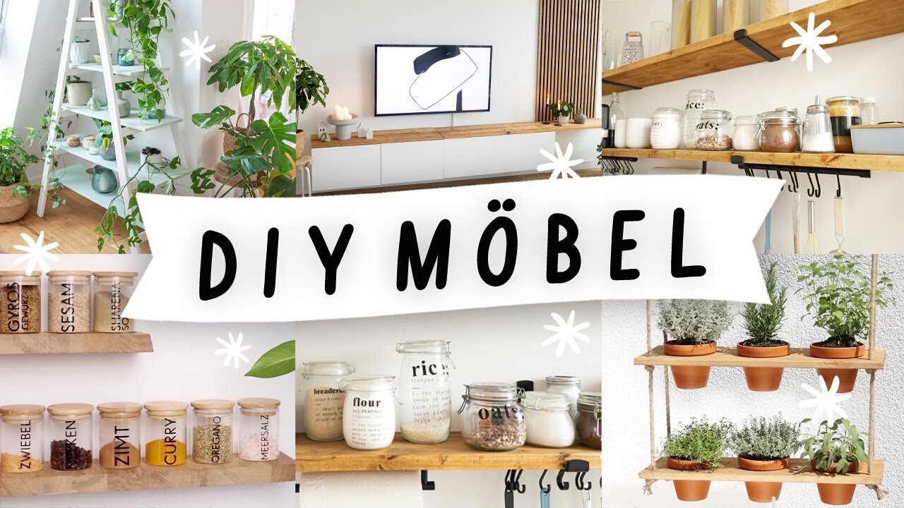 DIY Möbel: Upcyling Ideen aus Holz selber machen | TRYTRYTRY