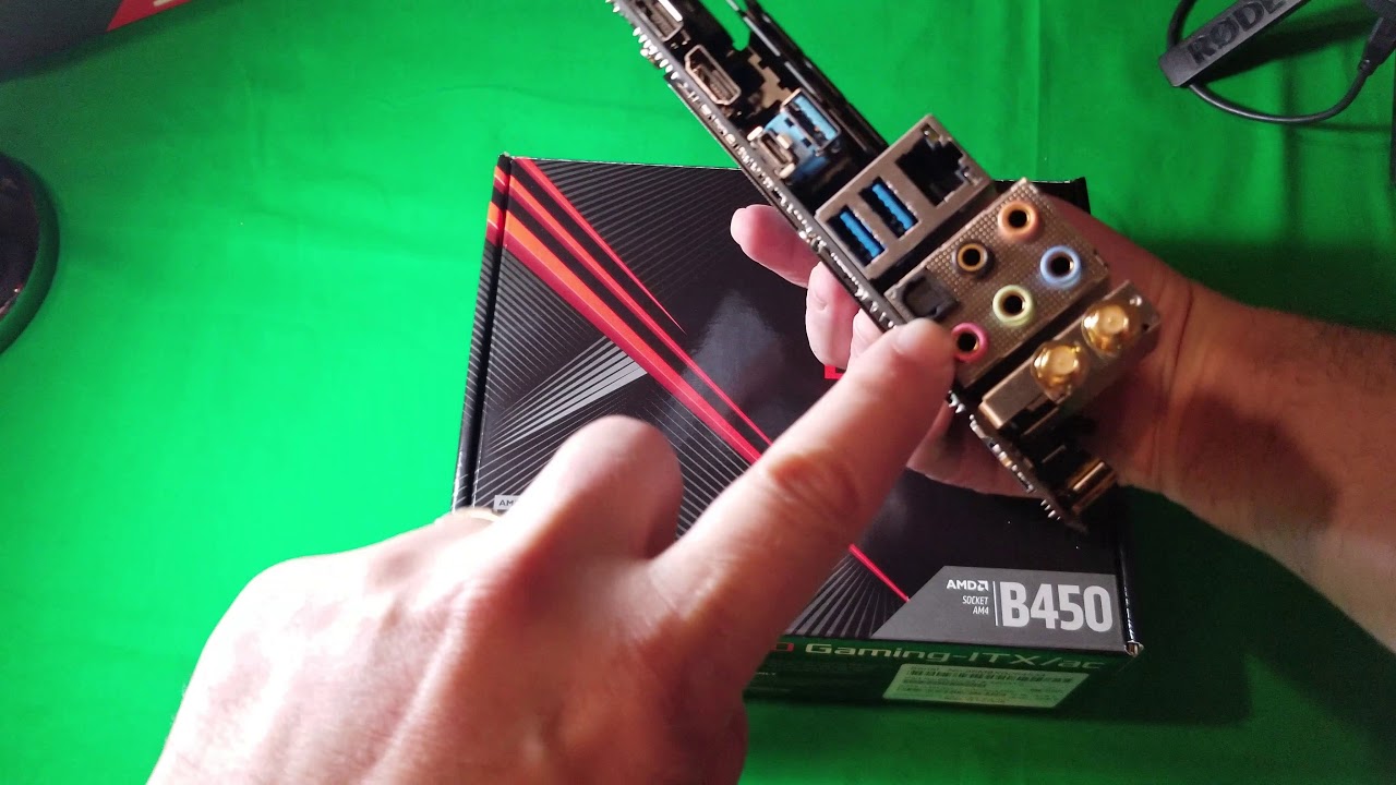 Обзор материнской платы ASRock Fatal1ty B450 Gaming ITX AC