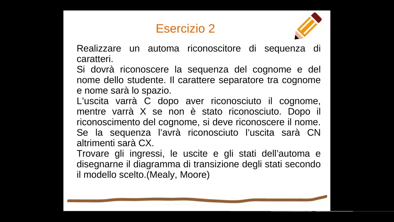Circuiti Digitali e Automi Esercizi