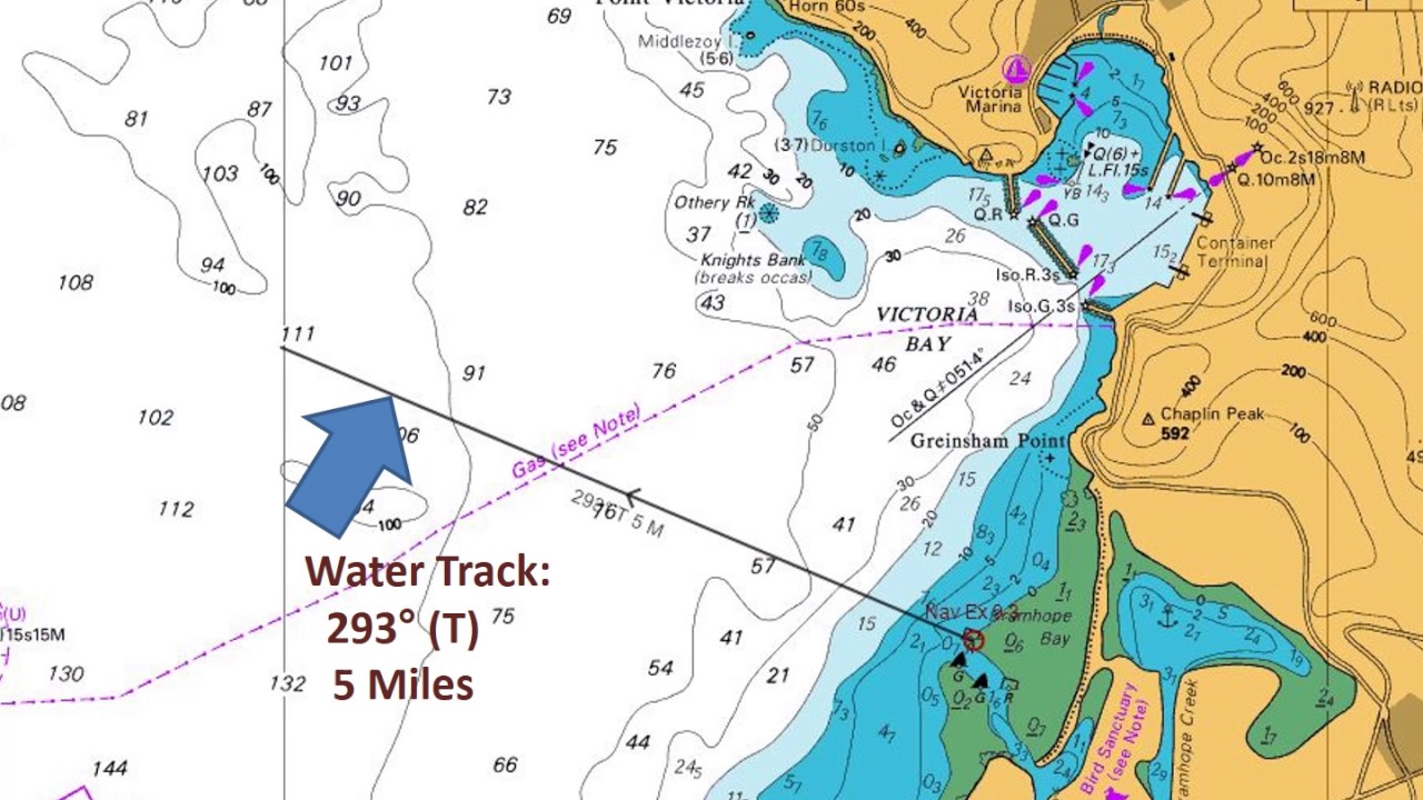 RYA Day Skipper: Plotting an Estimated Position