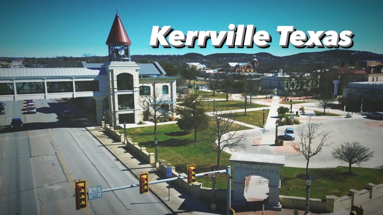 Kerrville Texas - 4k Drone Footage - FAA Part 107 Certified - DJI Mini 3