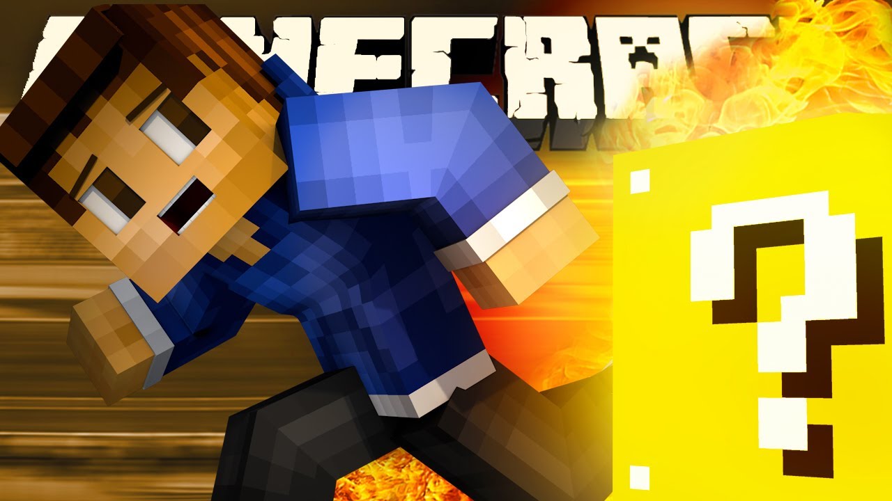 Minecraft Modded Mini Games: EPIC LUCKY BLOCK RACE! (April Fools Special)