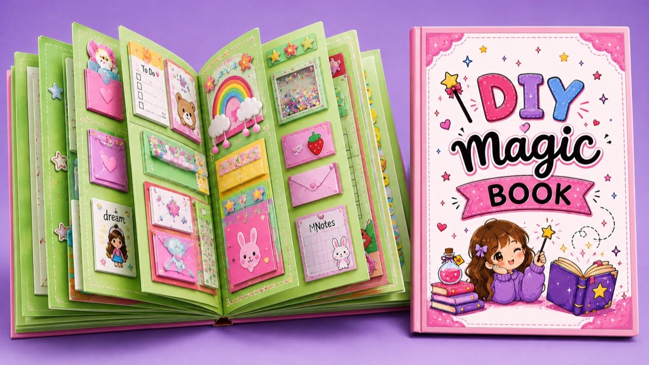 I Made My Own MAGIC BOOK! This Isn&rsquo;t a Normal Book!🤯💡