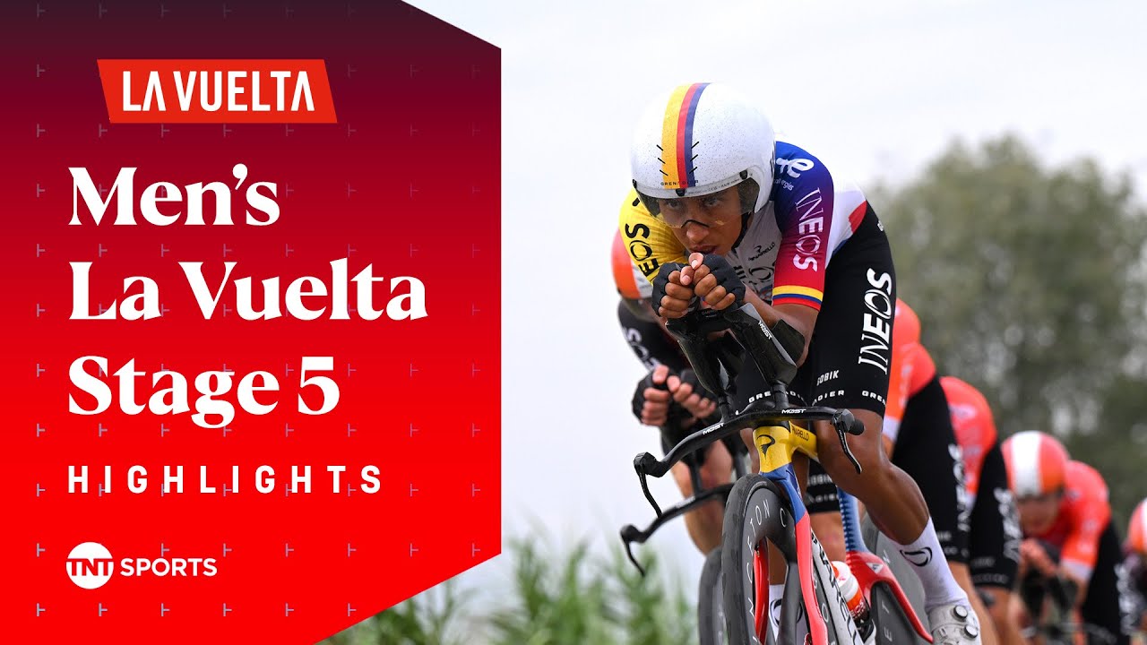 THRILLING TIME TRIAL 🔥 | 2025 Men's La Vuelta Stage 5 Race Highlights | TNT Sports Cycling