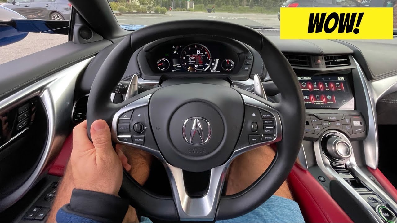 Przejedziemy się Acura NSX w stylu POV: czy to może Honda NSX?