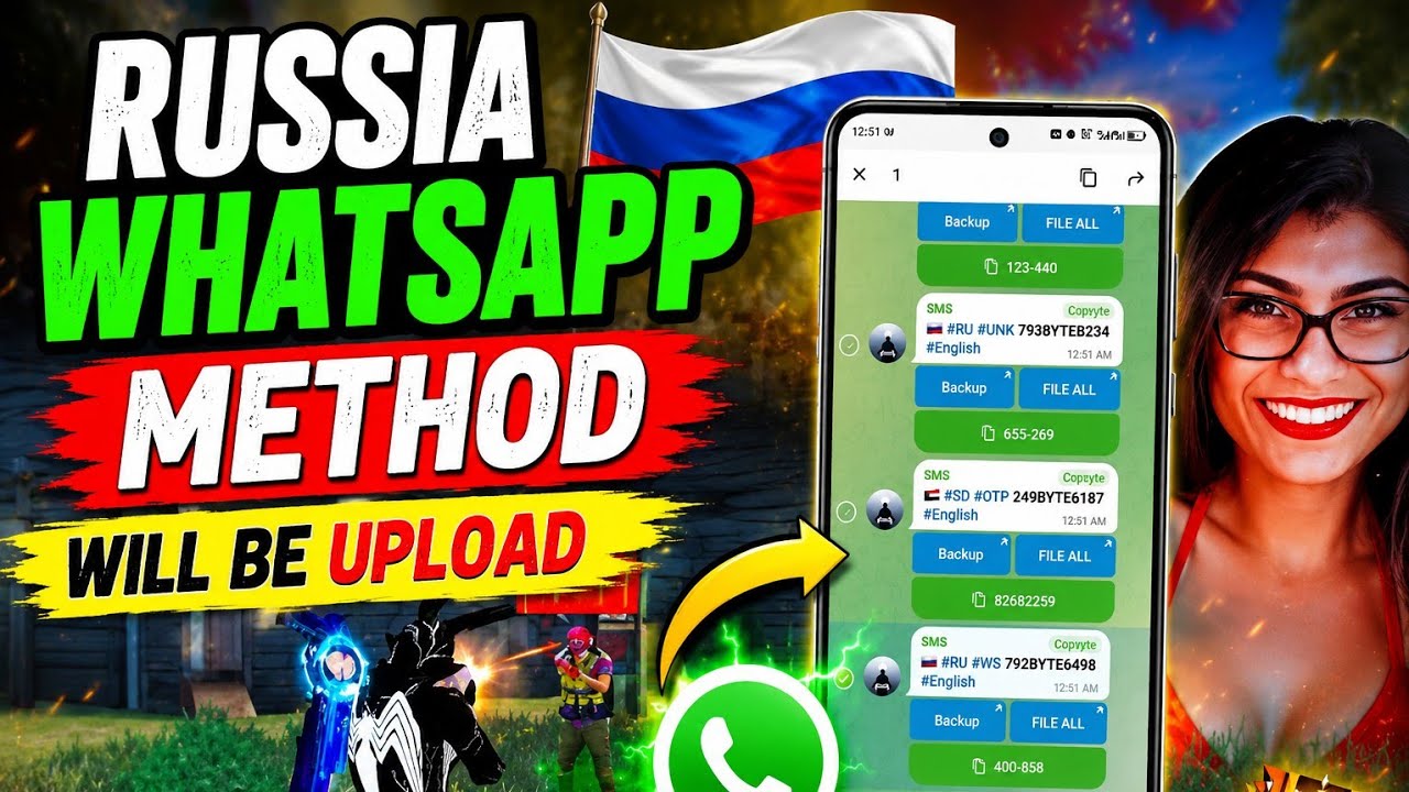HOW TO CREATE RUSSIA WHATSAPP || RUSSIA WHATSAPP METHOD || Allinworld