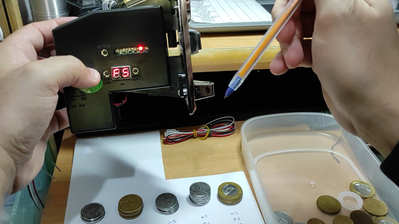 2-Configurando Moedeiro multimoedas