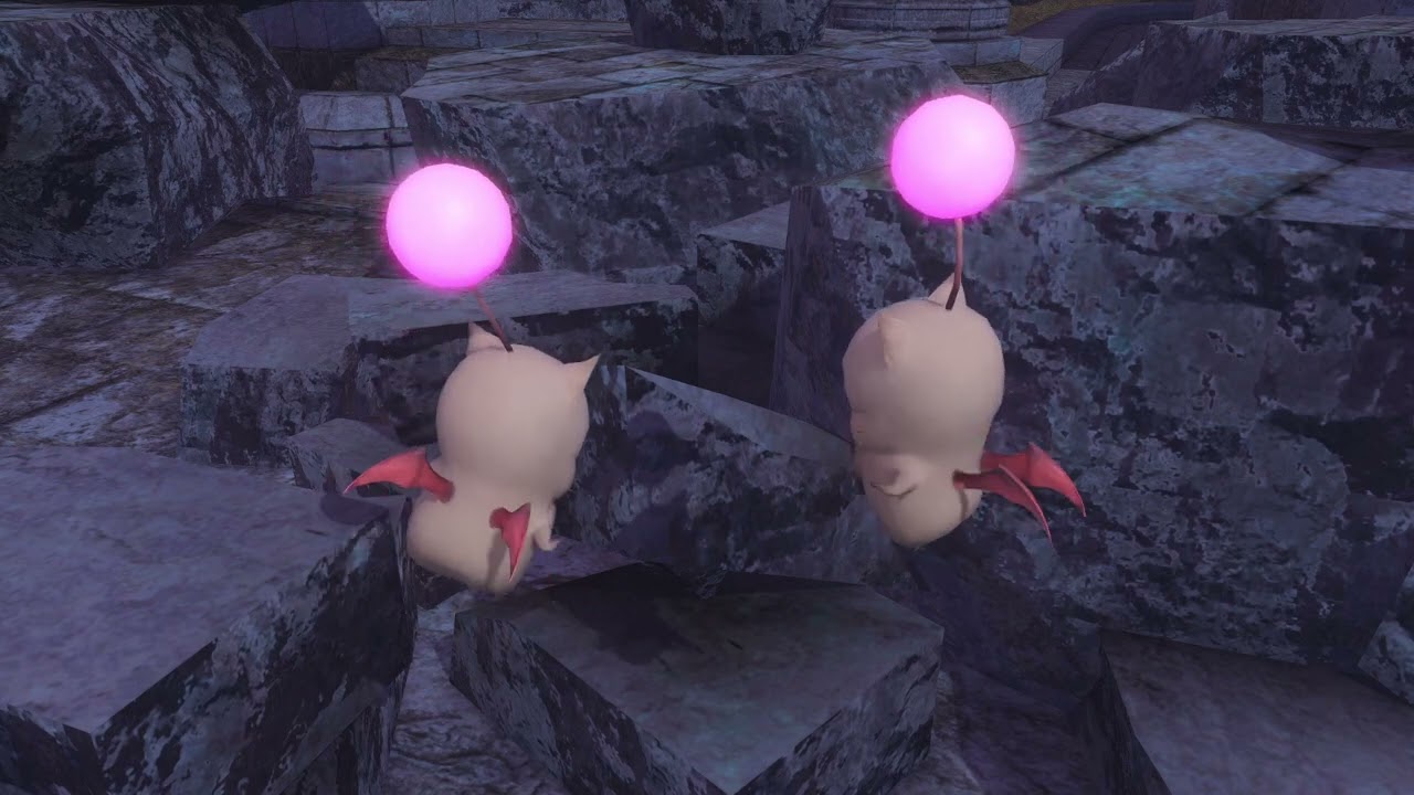 FF14 Moogle floating sounds