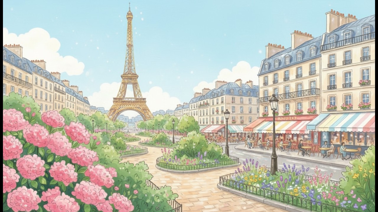 Café de Paris ☕ French Instrumental Music for Relaxing Moments #frenchmusic