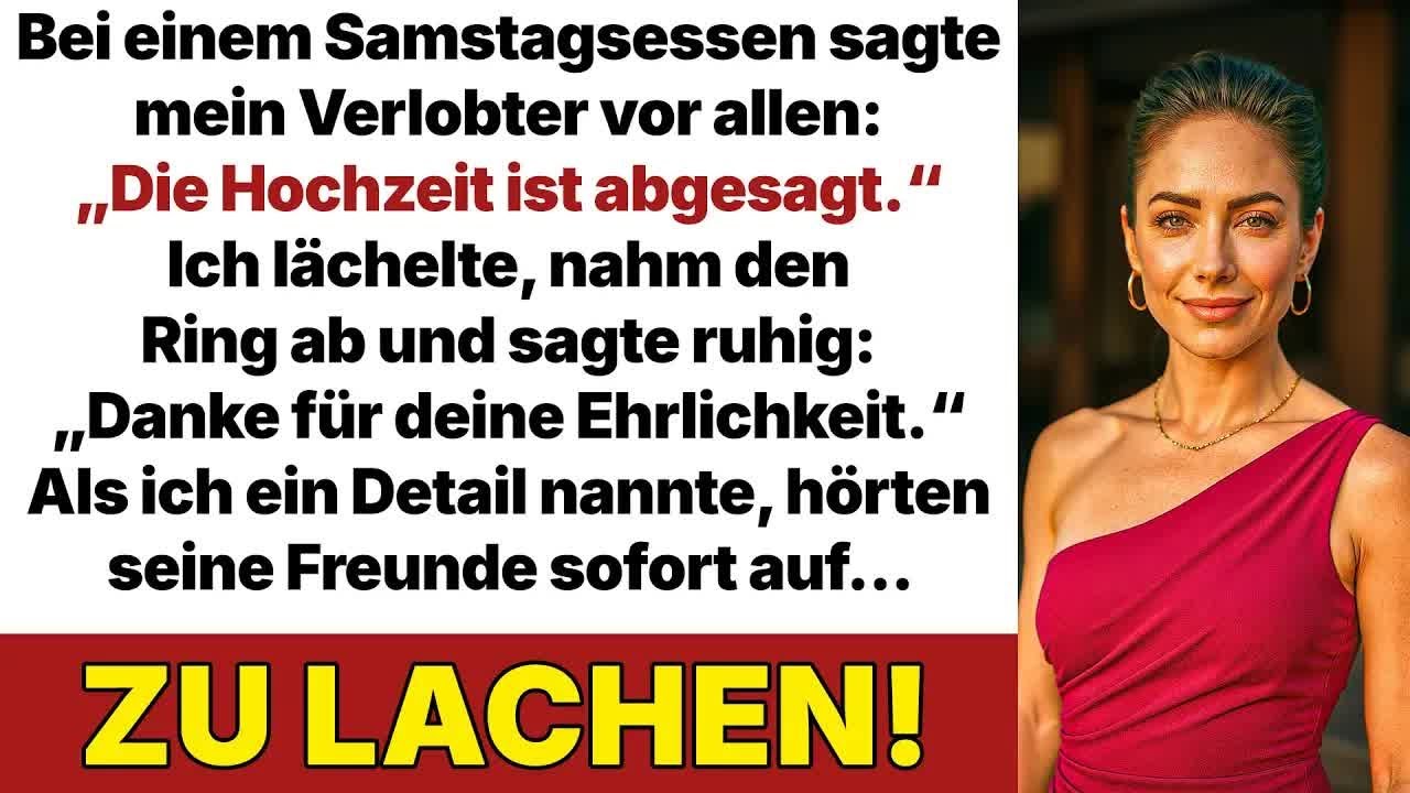 Er brach die Hochzeit vor allen ab, um mich zu brechen  Dann drehte ich sein Leben um