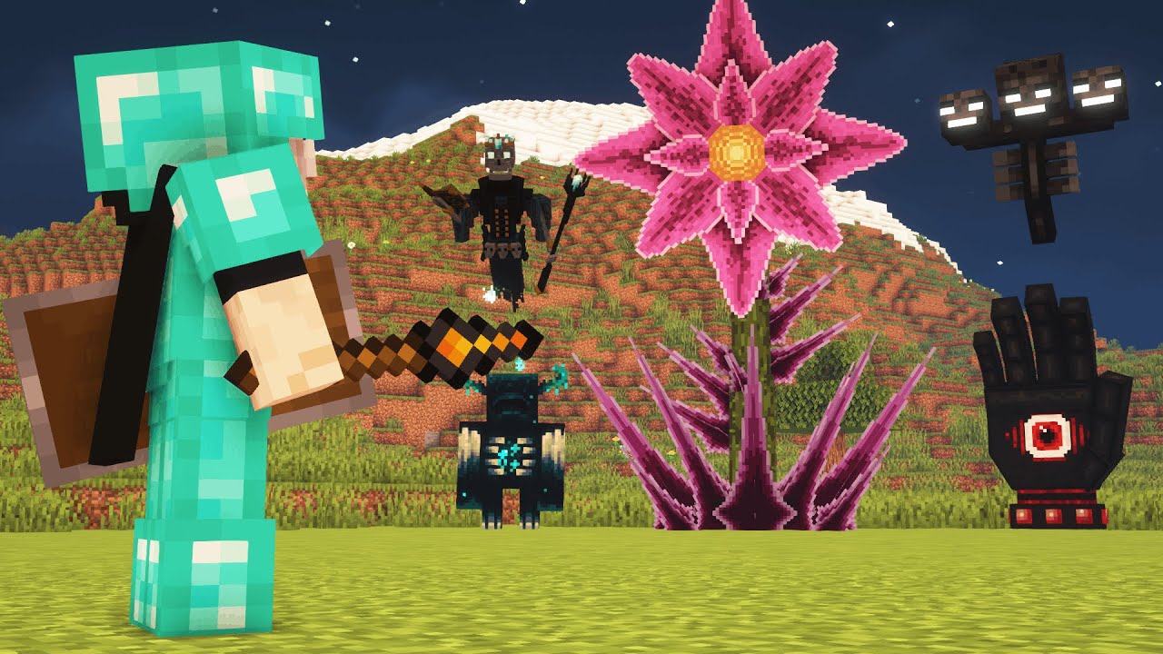 Czy Uda Mi Się Pokonać NAJPOTĘŻNIEJSZE BOSSY w MINECRAFT w 24h?