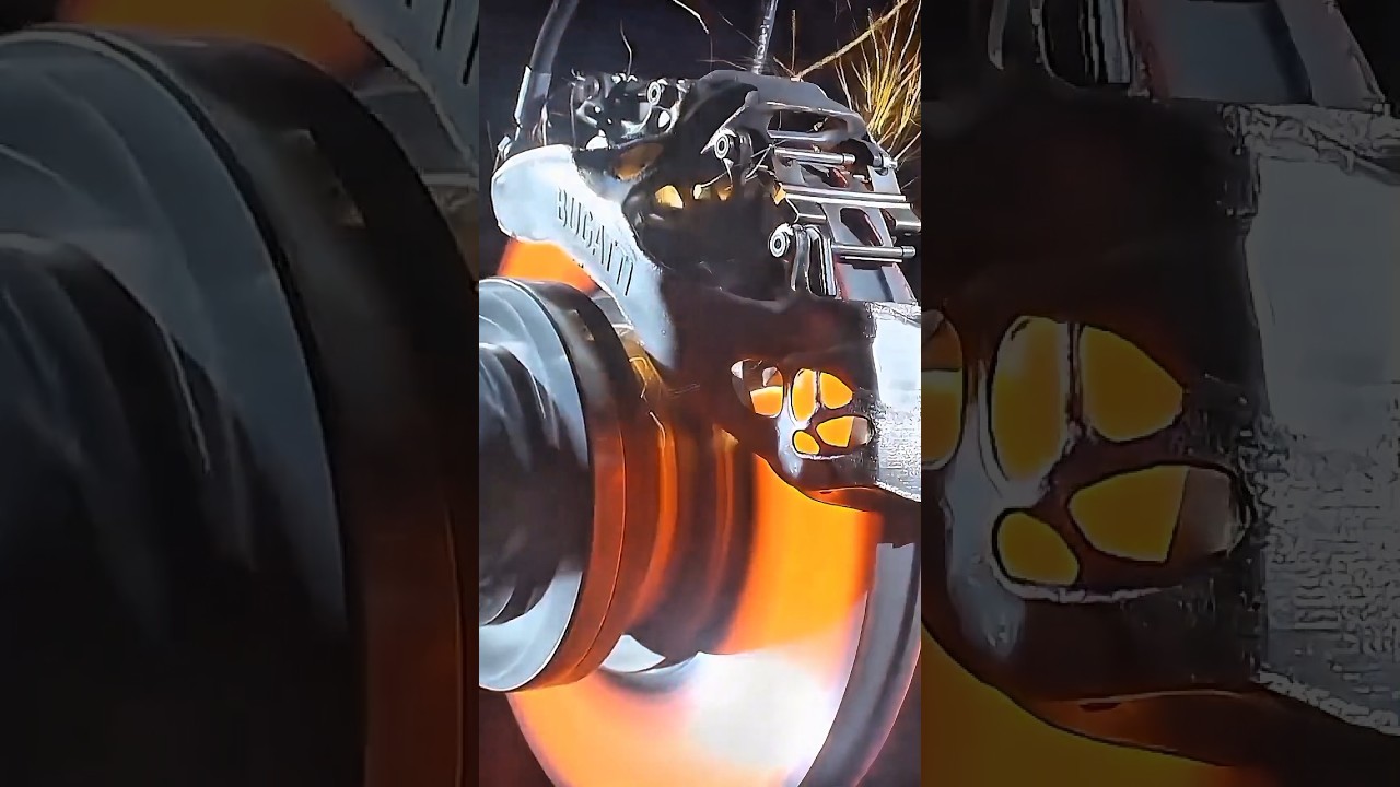 How Disc brakes work? #car #automobile #truck #brake #accident