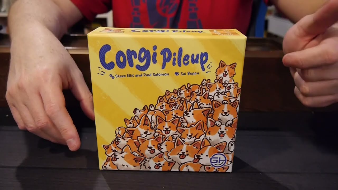 Corgi Pileup unboxing! We check out the cute tabletop game from GameHead!