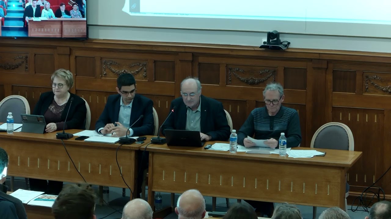 Conseil municipal du mercredi 4 mars 2026