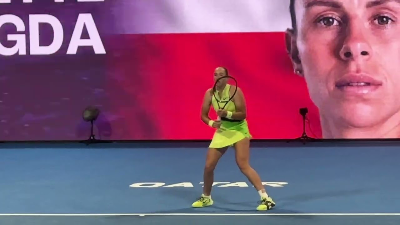 ANDREEVA MIRRA vs. LINETTE MAGDA WTA1000 QATAR TOTALENERGIES OPEN 2026