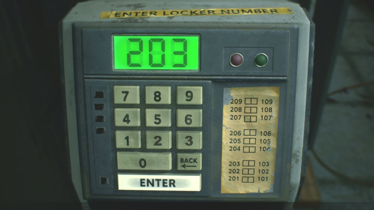 Resident Evil 2: BOTH Spare Key Locations (Weapon Lockers)