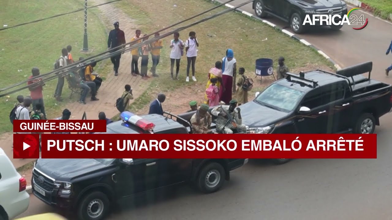 Guinée-Bissau - Coup d'Etat : le président  Umaro Sissoco Embaló arrêté
