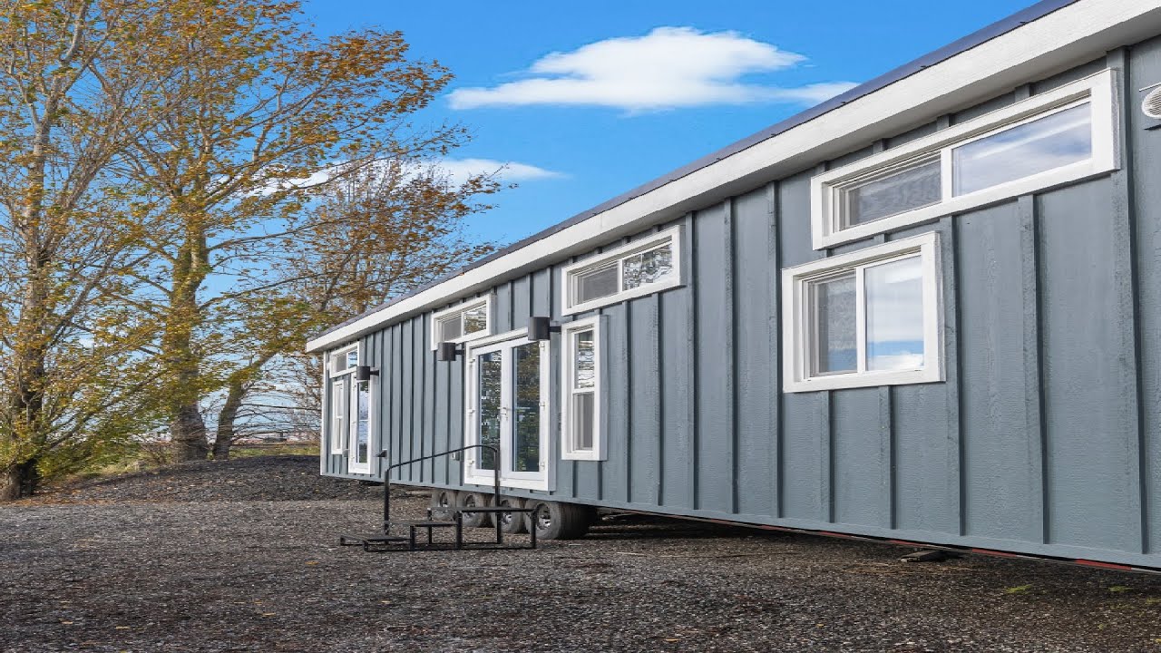 The Most Beautiful Newest Orca Edition Park Model by Mint Tiny Homes