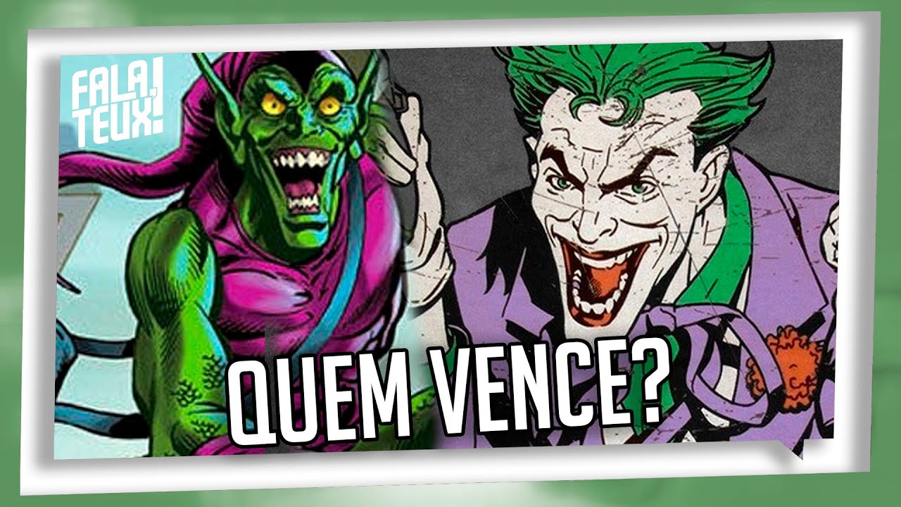 O CORINGA &Eacute; UM VIL&Atilde;O PIOR QUE O DUENDE VERDE? CORTES |  FALA, TEUX!