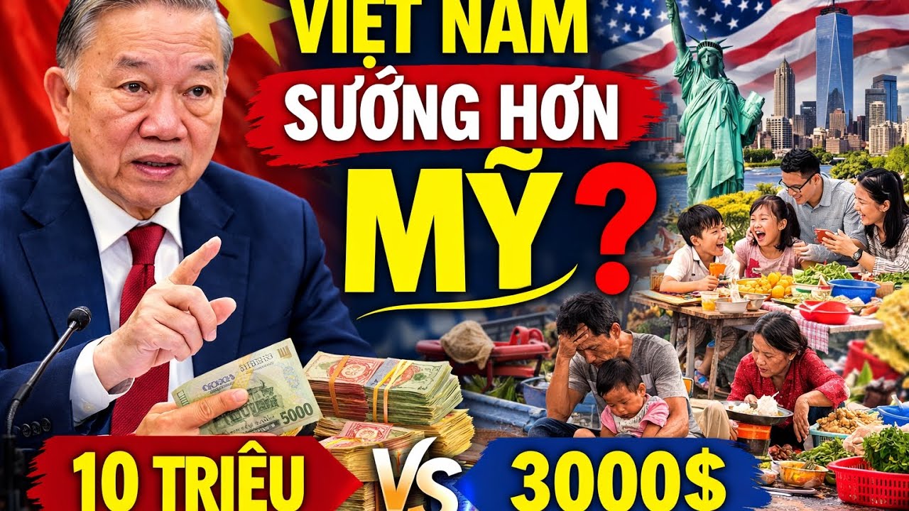 # 1243 “10 TRIỆU Ở VIỆT NAM SƯỚNG HƠN 3000$ Ở MỸ?”