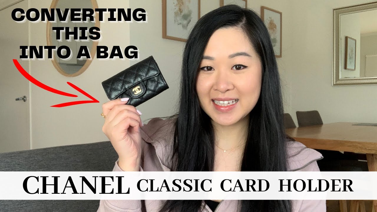 CHANEL CLASSIC CARD HOLDER / CARD WALLET | REVIEW, WEAR & TEAR, WHAT FITS INSIDE & STYLING