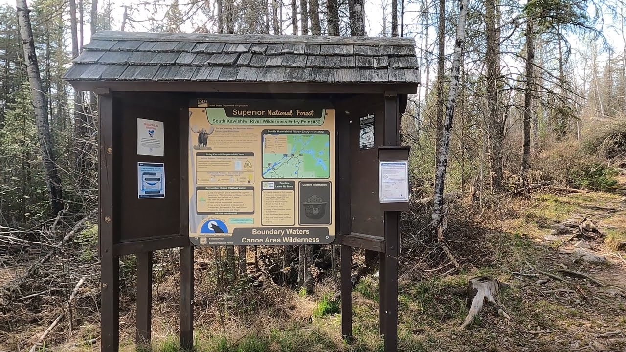 Portage - Entry Point 32 to the South Kawishiwi River in the BWCA