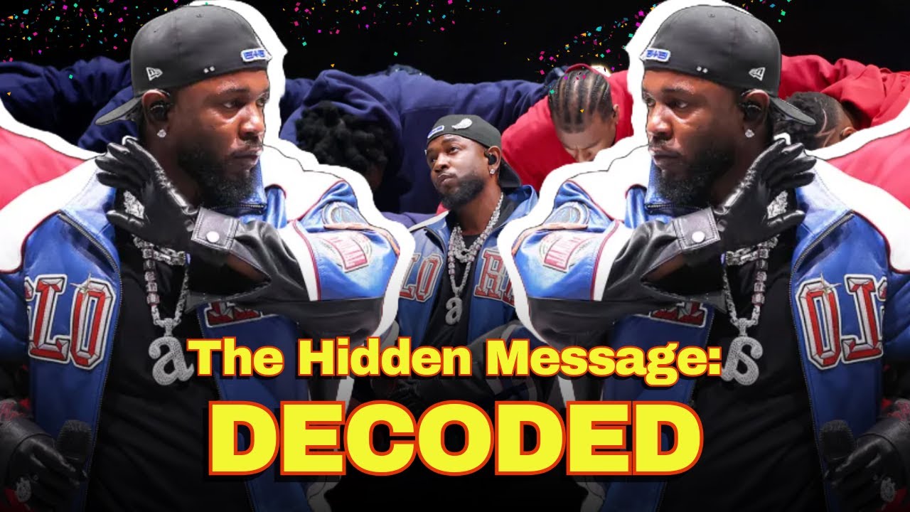 Kendrick's Hidden Message in the Super Bowl Performance...